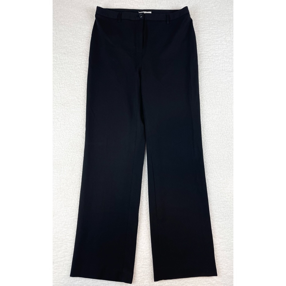CHARTER CLUB • Black Katherine Fit Full Length Trouser Pants, 4P - Picture 2 of 10